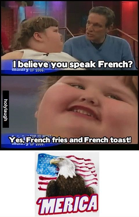I speak French too